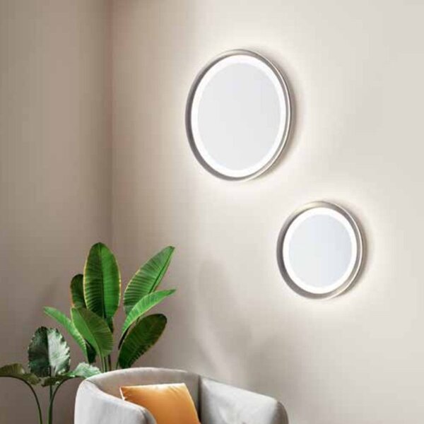 Plafoniera moderna perenz illumina edge 8196 8198 gr lc led lampada soffitto - Perenz