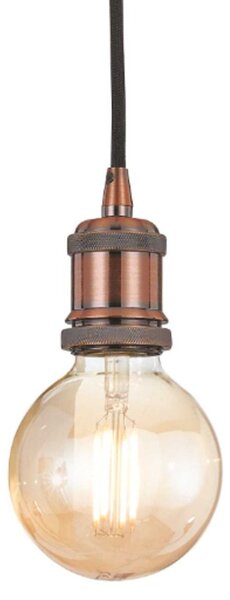 Outlet lampadario classico ideal lux frida sp1 122106 e27 led sospensione metallo - Lampadari Bartalini Outlet