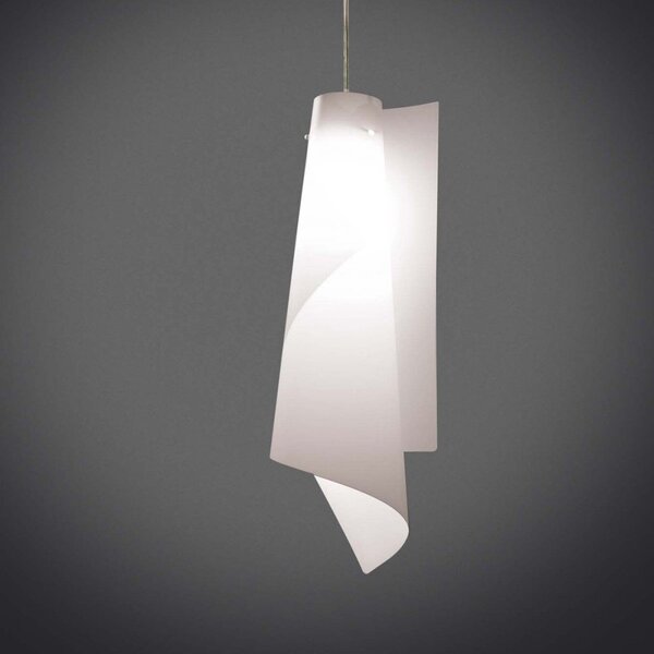 Outlet lampadario linea zero vela s50 w e27 led polilux sospensione moderna - Lampadari Bartalini Outlet