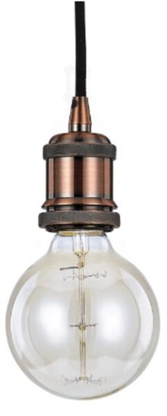 Outlet lampadario classico ideal lux frida sp1 122106 e27 led sospensione metallo - Lampadari Bartalini Outlet