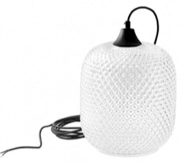 Outlet lampadario gea luce asmara aurelia e27 led metallo vetro sospensione - Lampadari Bartalini Outlet