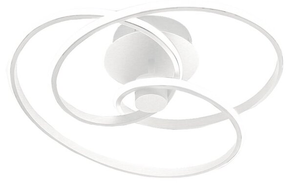 Plafoniera moderna gea luce diva pp b led alluminio silicone lampada soffitto - Gea Luce
