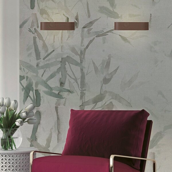 Applique moderno promoingross handles a32 ru led metallo ruggine lampada parete classica biemissione - Promoingross