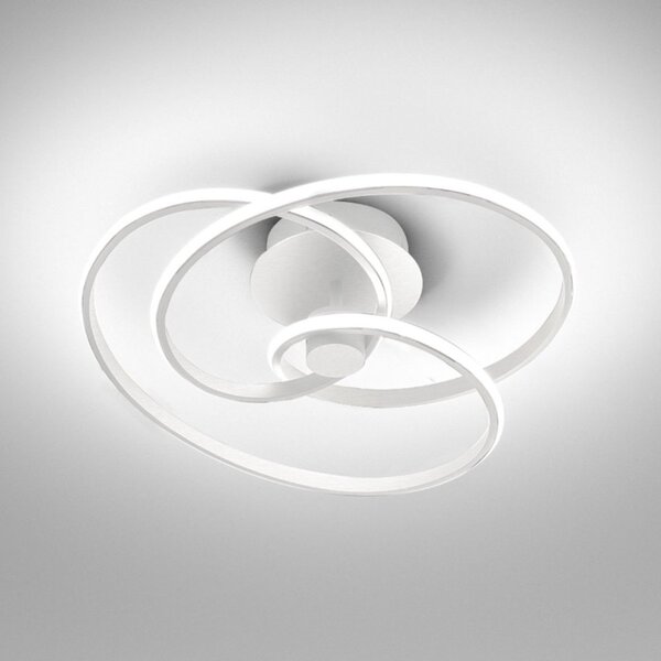 Plafoniera moderna gea luce diva pp b led alluminio silicone lampada soffitto - Gea Luce