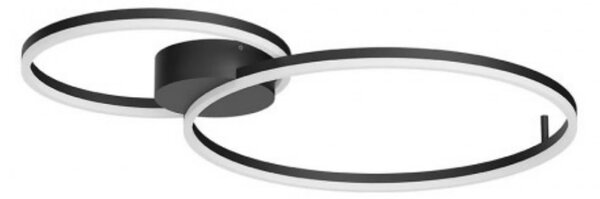Plafoniera moderna redo group orbit 60+40 led cct dimmerabile - Redo Group