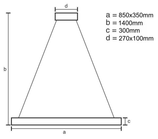 Lampadario di cristallo a LED dimmerabile su una stringa LED/90W/230V + telecomando
