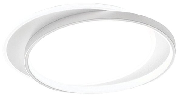 Plafoniera led gea luce christine ps alluminio metacrilato lampada soffitto moderna - Gea Luce