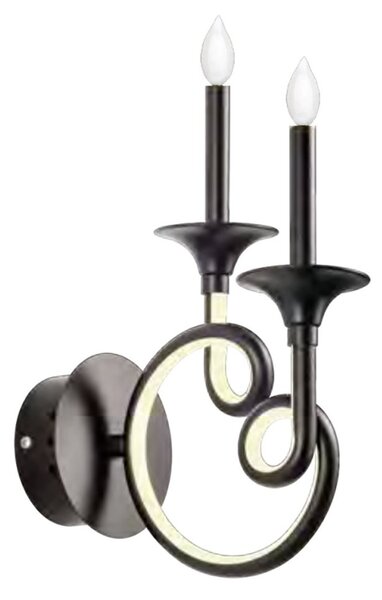 Applique classica redo group chateau ich w2 led 570lm lampada parete modulo led integrato - Redo Group