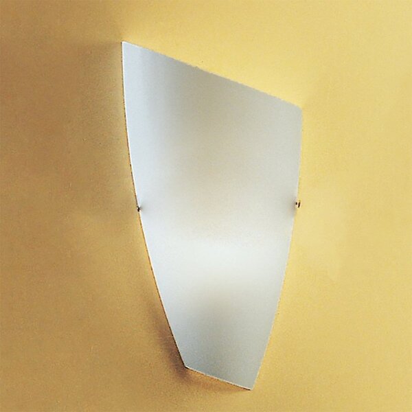 Applique moderno due p 2275 ap e27 led lampada parete vetro soffiato bianco - Due P Illuminazione