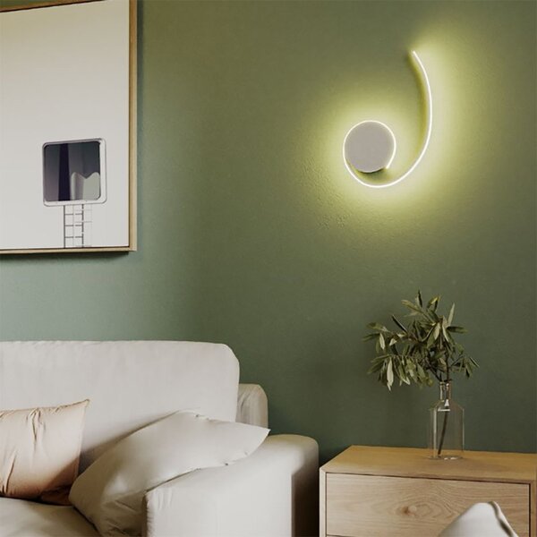 Applique moderno redo group nexus 16w led lampada parete illuminazione indiretta - Redo Group