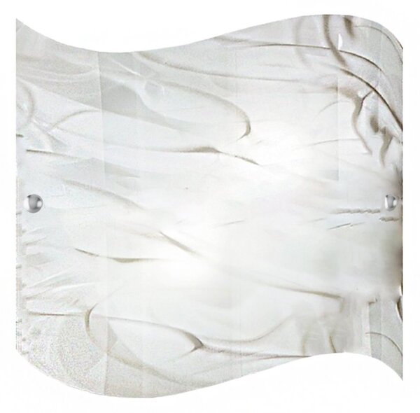 Applique moderno due p storm 2703 apg e27 led lampada parete vetro effetto marmo - Due P Illuminazione
