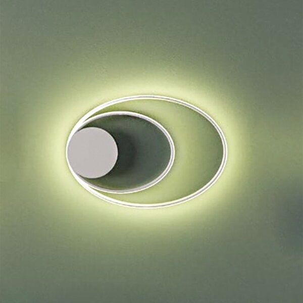 Applique moderno redo group nexus 45w led lampada parete illuminazione indiretta - Redo Group