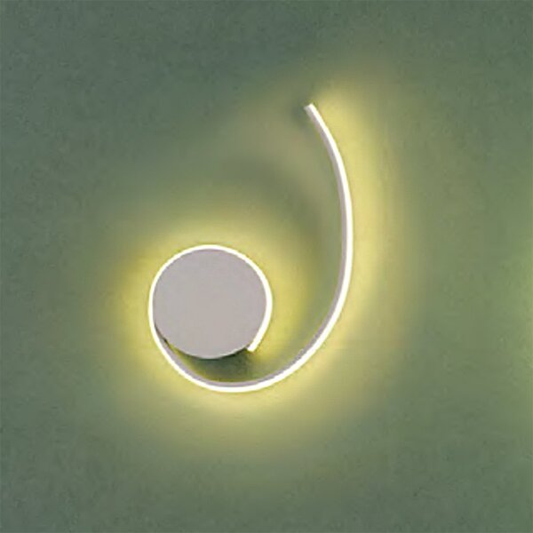 Applique moderno redo group nexus 16w led lampada parete illuminazione indiretta - Redo Group