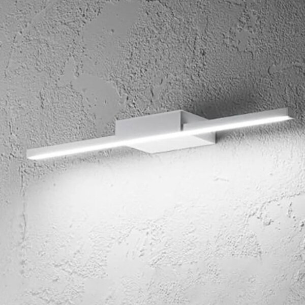 Applique specchio quadro gea luce one gap492c ip44 3000°k 1670lm lampada parete moderna - Gea Luce