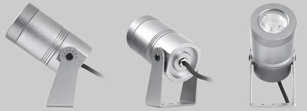 Spot esterno pan international funky prj12311 prj12312 ip67 40 1745lm 3000k proiettore orientabile - Pan International