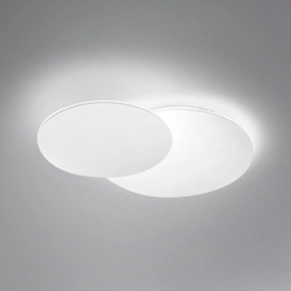 Plafoniera moderna perenz illumina drum 8232 b led alluminio acrilico orientabile lampada soffitto - Perenz