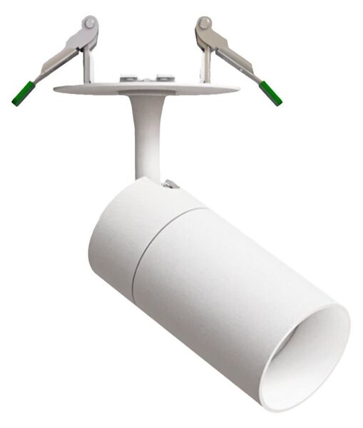 Spot incasso orientabile pan international slim bianco tc-cw gu10 led ip20 faretto controsoffitto - Pan International