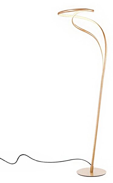 Piantana led redo group tempest 01-3607 2100lm 3000k lampada terra classica touch dimmerabile - Redo Group