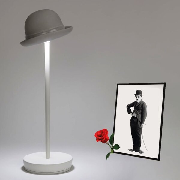 Abat-jour esterno led toscot et voila' 1261 220lm ip55 touch dimmerabile lampada tavolo batteria ottone pmma - Toscot