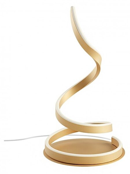 Abat-jour led redo group scroll 01-4279 led cct lampada tavolo classica bronzo dimmerabile - Redo Group