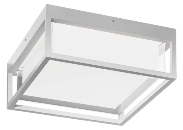 Plafoniera esterno gea led ges2090 led ip65 moderno alluminio soffitto parete - Gea Led