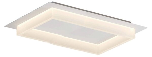 Plafoniera led redo group perimetro 980 982 led cct 2100lm 70x35 lampada soffitto rettangolare moderna - Redo Group