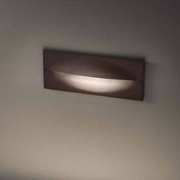 Segnapasso incasso gea led ges2002 led ip65 alluminio classico - Gea Led