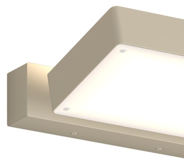 Applique orientabile top light kubi 1212 2 sa led switch 2160lm illuminazione biemissione modulo integrato - Top Light
