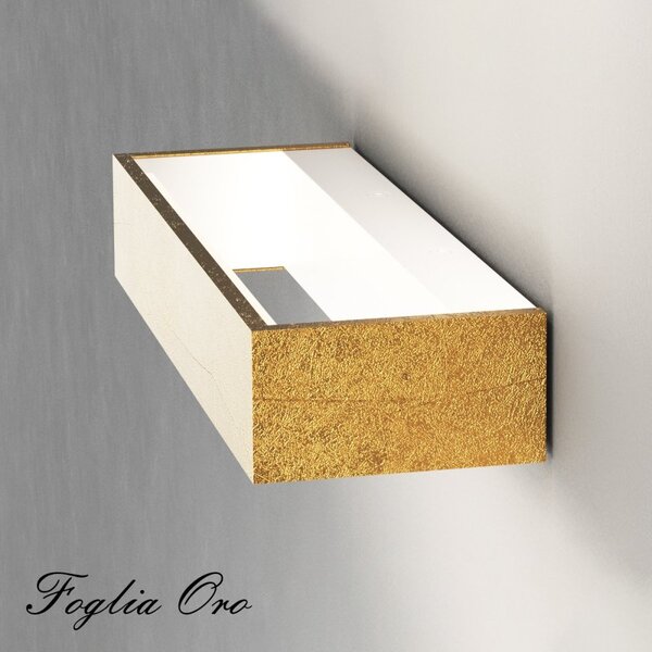 Applique classico top light bios 1213 30 led switch 1320lm alluminio illuminazione modulo integrato - Top Light