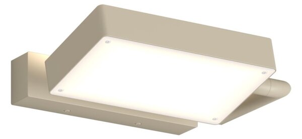 Applique orientabile top light kubi 1212 2 sa led switch 2160lm illuminazione biemissione modulo integrato - Top Light
