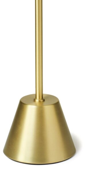 Piantana classica miloox pomi' 1744 270 g9 led dimmerabile metallo vetro - Miloox