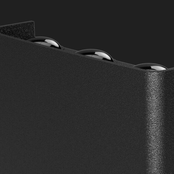 Applique led lampadari bartalini eneta nero ip65 termoplastica - Lampadari Bartalini Gesso
