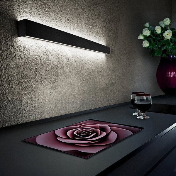 Applique led perenz rummo 8280 lc 2400lm 3000k modulo led integrato biemissione metallo alluminio - Perenz