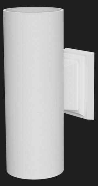 Applique moderno lampadari bartalini wolg gu10 led ip65 alluminio biemissione - Lampadari Bartalini Gesso