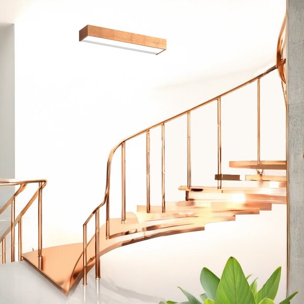 Applique classica top light bios 1213 45 led switch 1980lm alluminio illuminazione modulo integrato - Top Light