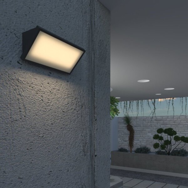 Applique moderno lampadari bartalini oenec cct led ip65 policarbonato - Lampadari Bartalini Gesso