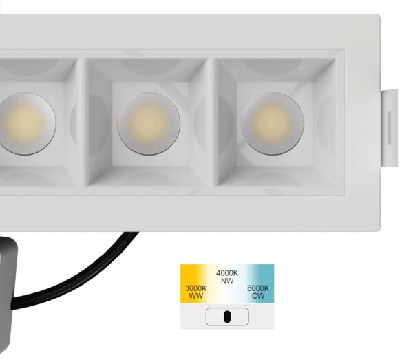 Faretto incasso lampadari bartalini avotnam 5 bianco led alluminio - Lampadari Bartalini Gesso