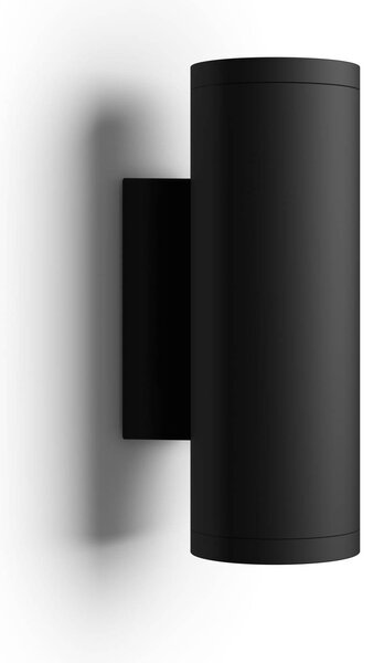 Philips Hue WACA Appear applique esterni up&down Appear, dimmerabile, Nero, Alluminio, Moderno