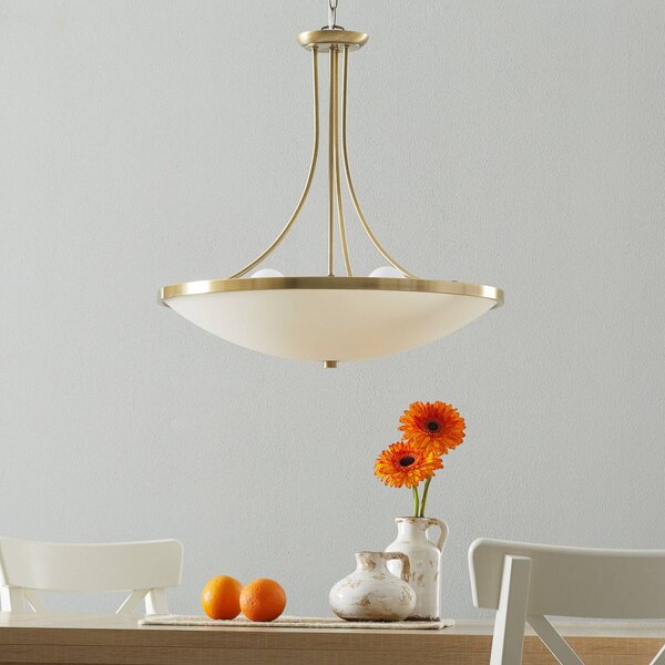 ORION Lampada a sospensione TALYA, dimmerabile, Bronzo / Ottone antico, Soggiorno / Sala da pranzo, Metallo, Antico, Lampada a sospensione