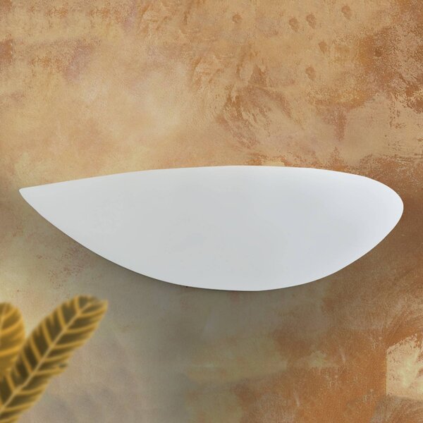 ORION Applique da parete TAMARA, dimmerabile, Bianco / Opale, Soggiorno / Sala da pranzo, Ceramica, Moderno, Applique