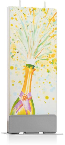 Flatyz Holiday Popping Sparkling Celebration candela decorativa 6x15 cm