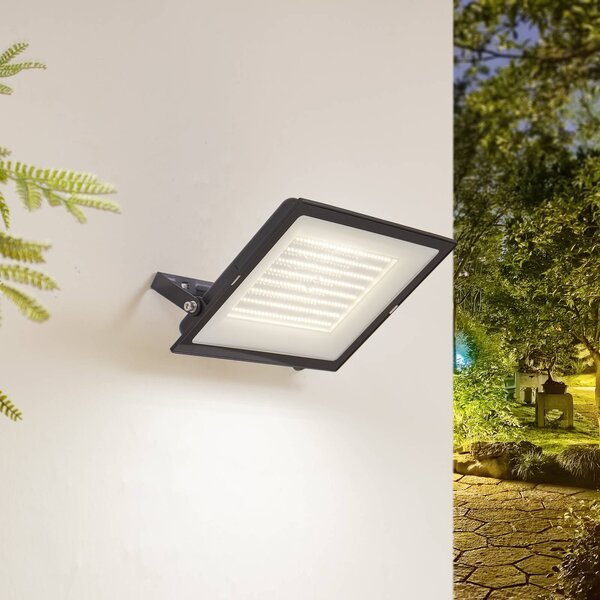 Applique da esterni a LED Maikel PRIOS, Nero, Alluminio, Moderno, Applique LED da esterni