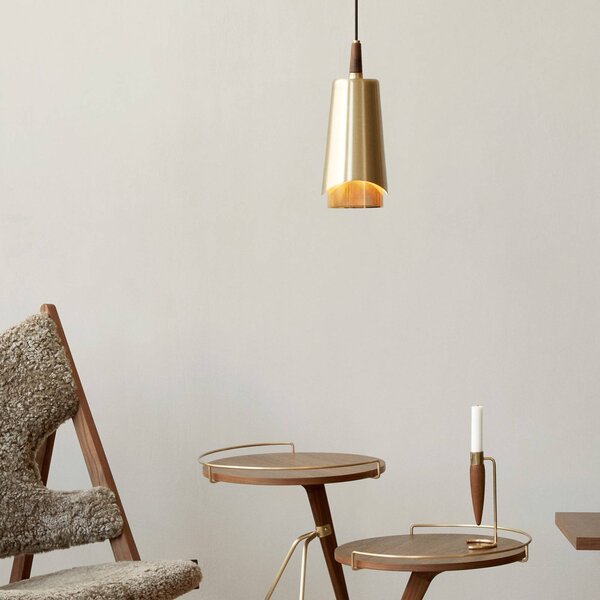 Audo Copenhagen Lampada a sospensione Umanoff, dimmerabile, Ottone / Oro, Soggiorno / Sala da pranzo, Ottone, Design, Lampada a sospensione