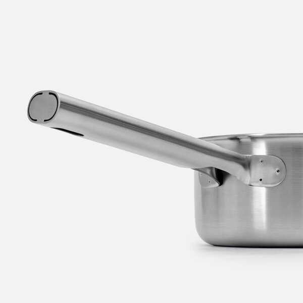 Casseruola in acciaio inox con coperchio incluso 1,2 l Lucca 4.0 Standard – FABINI