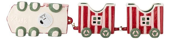 Statuetta natalizia in ceramica (altezza totale 12,5 cm) Gloria – Bloomingville