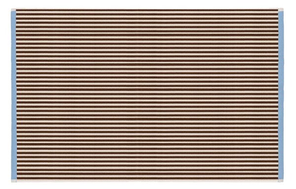 Asciugamano tipo terry marrone/color crema in cotone 50x80 cm Gobo – noo.ma