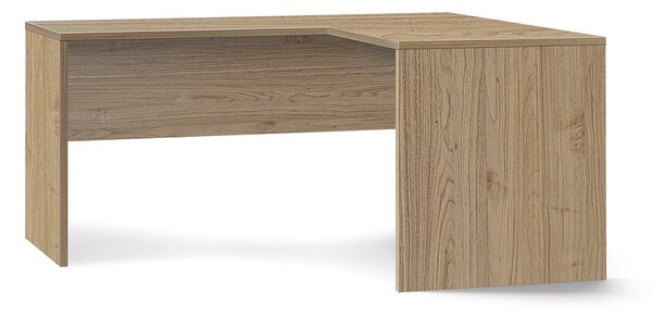 Scrivania da Ufficio Angolare Destra 160x76x150 cm Noce Stelvio