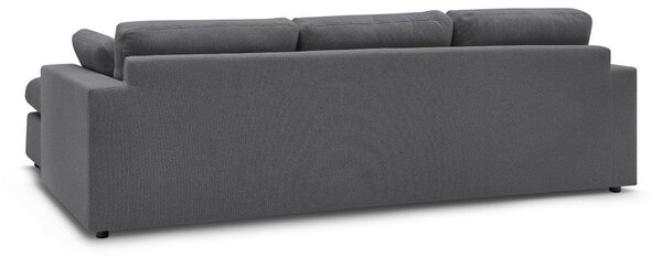 Divano angolare grigio scuro Belair – Bobochic Paris
