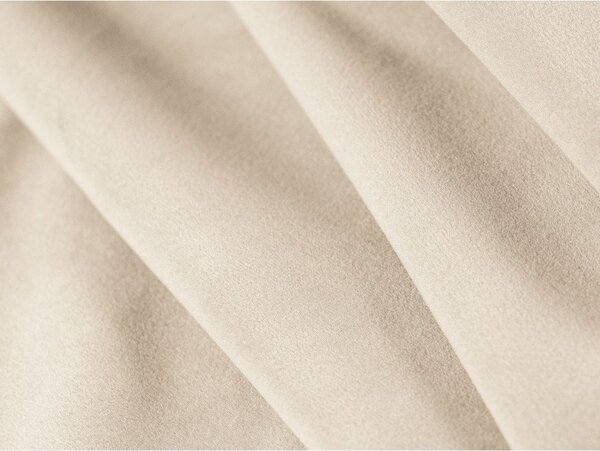 Divano angolare color crema (con penisola a destra/con chaise lounge) con rivestimento in velluto Chicago – Cosmopolitan Design