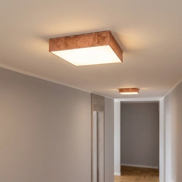 Plafoniera led promoingross box q50 cct 40x40 metallo metacrilato - Promoingross